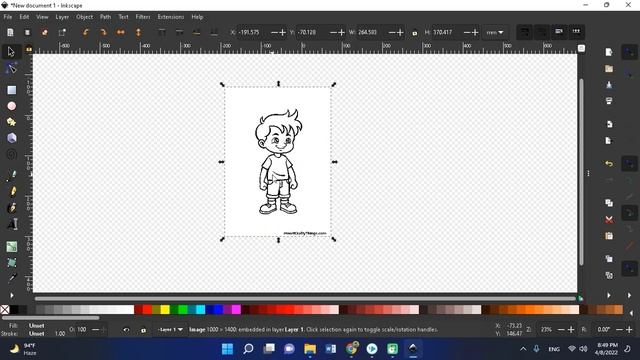 How to Convert JPG/ PNG into SVG using Inkscape 2022 by Aligraphics смотреть онлайн