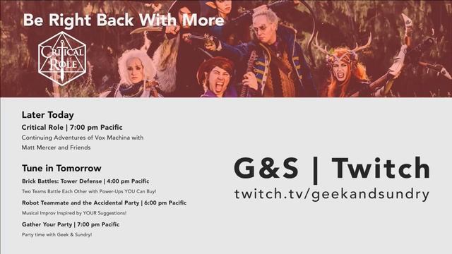 Critical Role Extra - The Return Of Liam!