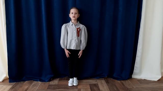 Васильева Юля, 6 лет. О. Маслова «Пусть будет мир» смотреть онлайн