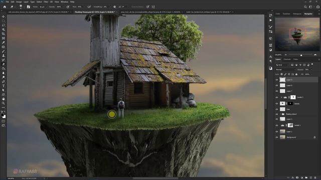 Isolation Place Photo Manipulation Photoshop Tutorial Composite смотреть онлайн