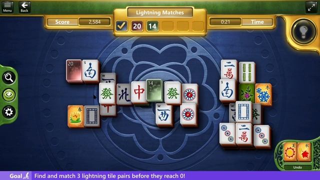 Microsoft Mahjong | Lightning Tiles Easy | March 14, 2023 | Daily Challenges смотреть онлайн