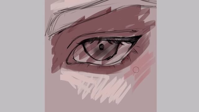 FOLLOWING A KOOLEEN EYE TUTORIAL ON IBIS PAINT смотреть онлайн