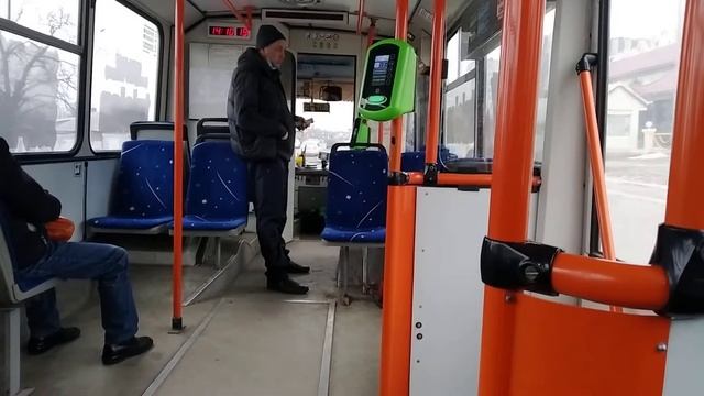 Харьковский троллейбус • покатушки на троллейбусе Skoda 15Tr13/6M №2502 смотреть онлайн
