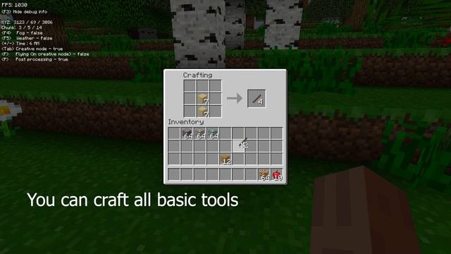 Minecraft-Clone. Part 2. Lighting and crafting. C++, OpenGL. смотреть онлайн