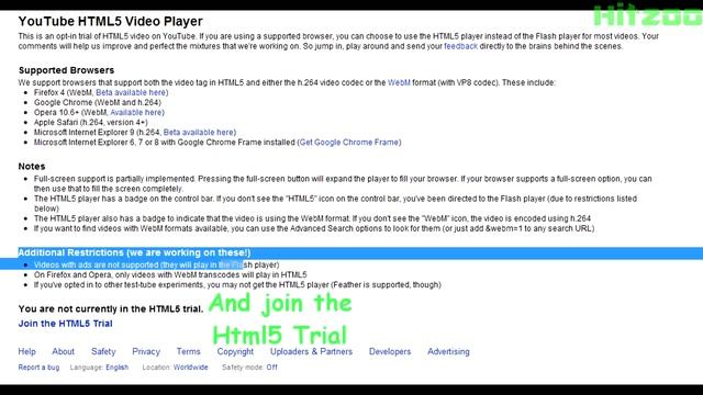 How To Get Html5 Player on Youtube смотреть онлайн