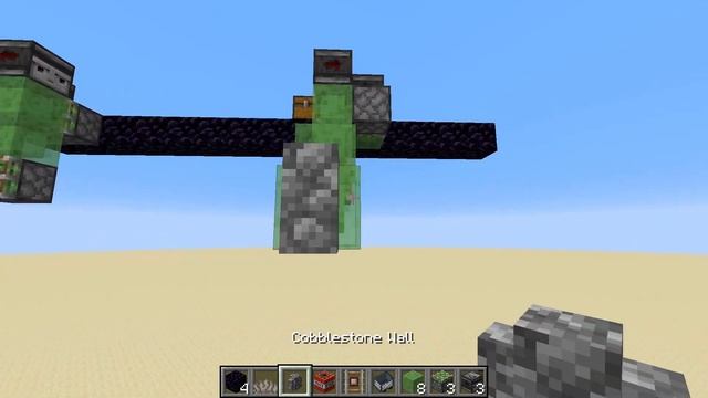 TNT flying machine - Tutorial (Minecraft Java 1.15) смотреть онлайн