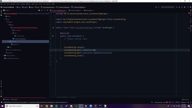 Spigot Plugin Development - 22 - Custom Config Files смотреть онлайн