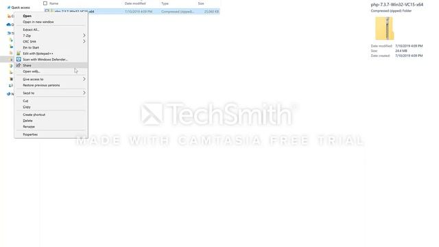 How to Install PHP on Windwos 10 смотреть онлайн