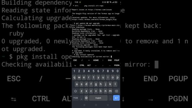 how to install termux on ur phone and how to fix enable to locate pkg смотреть онлайн