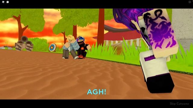 roblox Anime Battlegrounds X cutscene part 4.5 смотреть онлайн