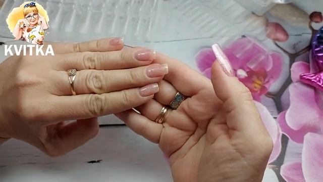 Как нарастить ногти новичку: Хрустальные эффект при помощи гелевых типс: Соколова Светлана смотреть онлайн