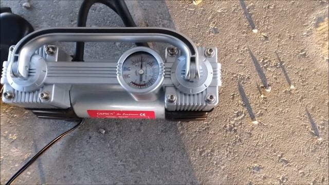 Cheap Amazon GSPSCN tire air inflator compressor review inflation time good for off road 4x4 смотреть онлайн