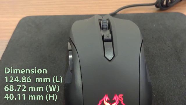 Asus Cerberus Gaming Mouse Unboxing & Review