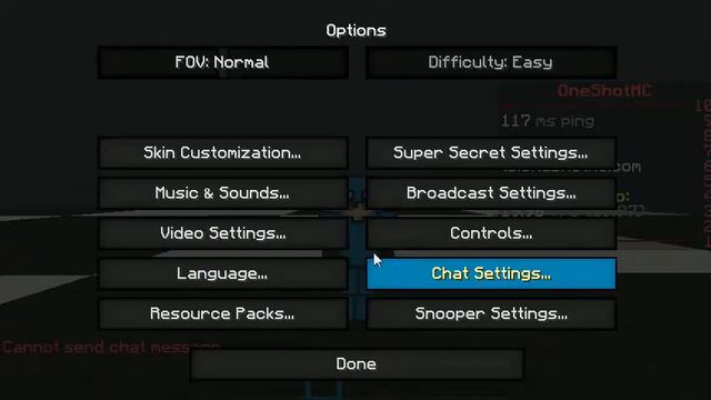 how to fix ¨cannot send chat message¨ on minecraft смотреть онлайн