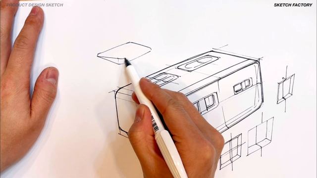 Product design sketch l How to draw product sketches. ‘ Alarm clock sketch’ l 디터람스 알람시계 제품스케치 смотреть онлайн