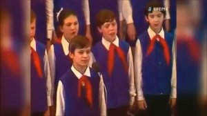 "Просьба" в исполнении Серёжи Парамонова и Большого Детского Хора СССР