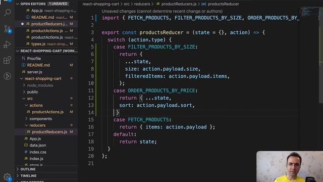 React Tutorial - Part 12 - Shopping Cart By React & Redux | Add Redux To Filter смотреть онлайн
