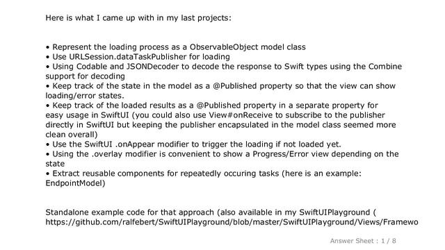 iOS : Using URLSession to load JSON data for SwiftUI Views смотреть онлайн
