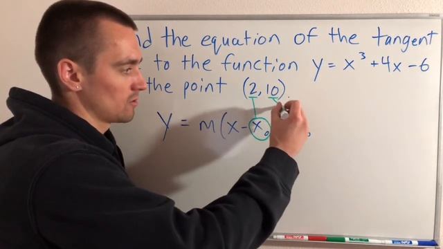 HOW TO Find the EQUATION OF A TANGENT LINE at a given point | Jake's Math Lessons смотреть онлайн