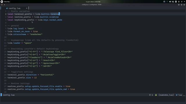 LunarVim is an extensible, and fast IDE layer for Neovim смотреть онлайн