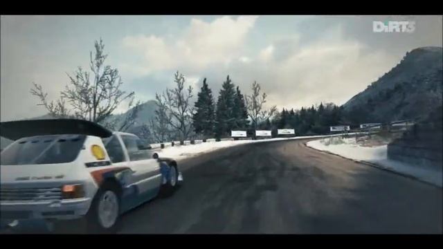 Peugeot 205 T16 Evo 2 - Pure Engine Sound - Monte Carlo - Route des Anges - Group B - Dirt 3 смотреть онлайн