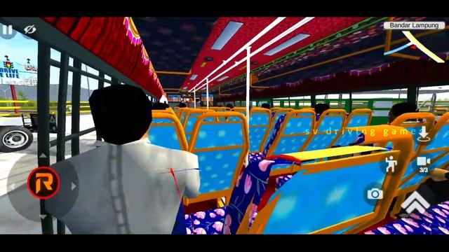 ? New indian private heavy lights bus mod for bus simulator Indonesia | New bussid mod for bussid | смотреть онлайн