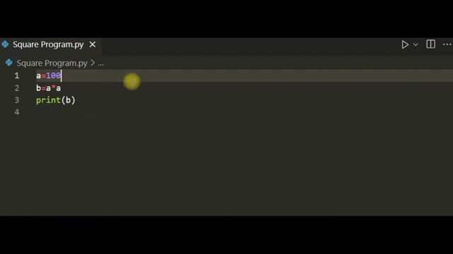 Square Program in python смотреть онлайн