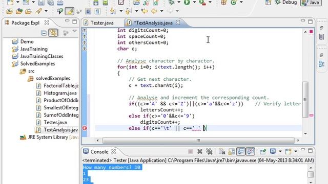 #32 Text Analysis using Java Program || Core Java in Tamil смотреть онлайн