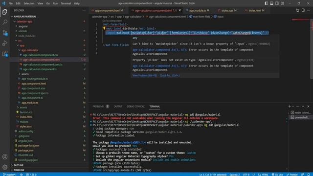 angular material setup tutorial | material UI project angular | angular material tutorial смотреть онлайн