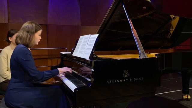 Kateryna Pavlenko. G. Hamm. Drei Charakterstucke fur Klavier op.15. Etude. смотреть онлайн