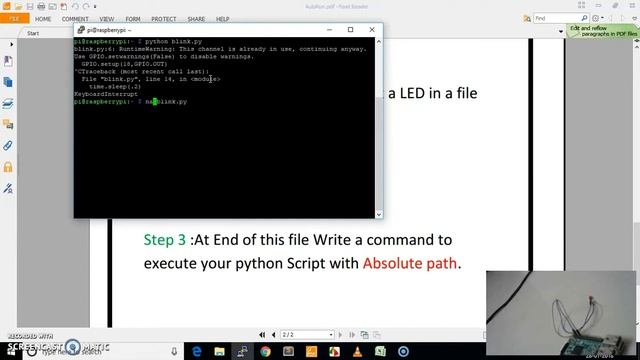 Autorun python script at the time of booting in Raspberry pi смотреть онлайн