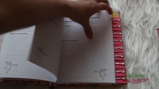 Скрапбукинг. Кулинарные книги и открыточка. смотреть онлайн