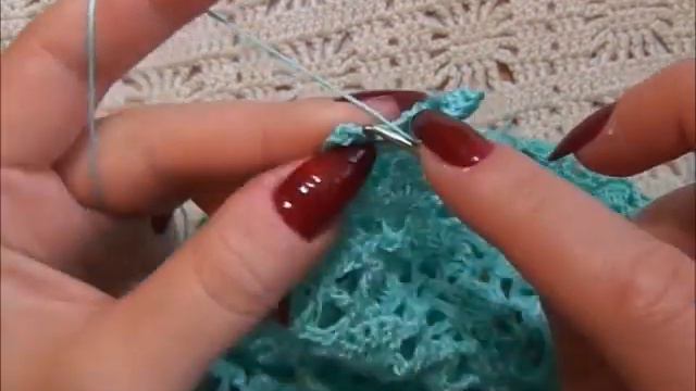 Вяжем летнюю тунику крючком.Часть 2/crocheted summer tunic/de punto de verano de la túnica. смотреть онлайн