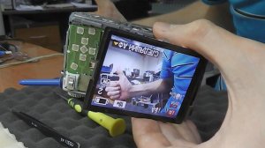 Нет изображения / Разбита матрица дисплея. Фотокамера Panasonic Lumix DMC-TZ7. РЕМОНТ