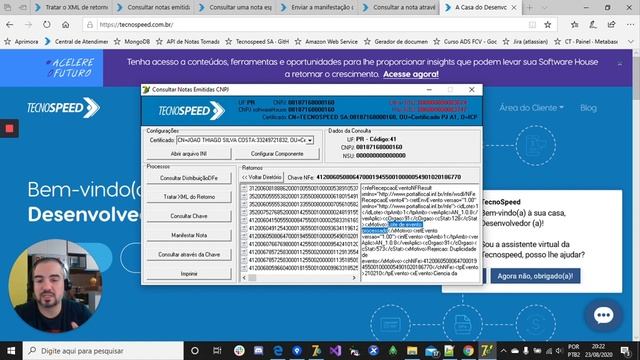 Implementando Consulta de NF-e em Delphi смотреть онлайн