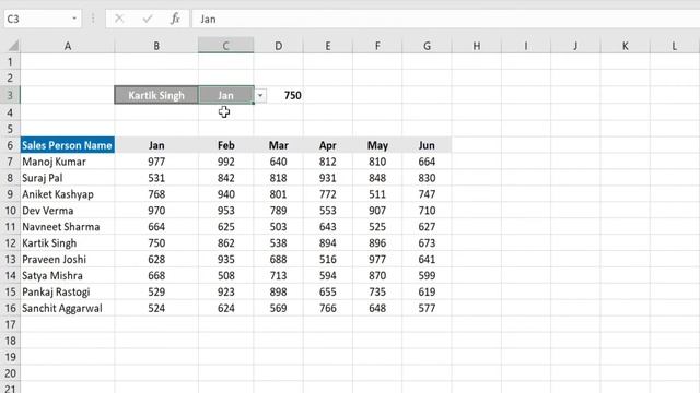 Conditional Formatting in Excel the Lookup result in data table (Index Match) | Hindi смотреть онлайн