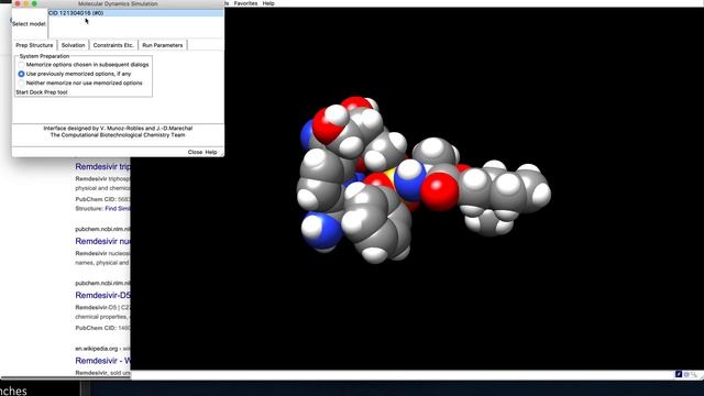 How to Create Simple Molecular Dynamics Simulations in Chimera смотреть онлайн