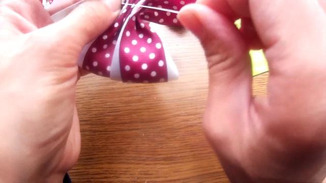 Школьные двойные банты по шаблону.2варианта бантиков.МК для начинающих смотреть онлайн