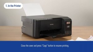 How to properly remove paper jam from Epson EcoTank Printer L3250