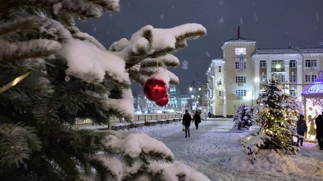 "Красный лес" в снегу. смотреть онлайн