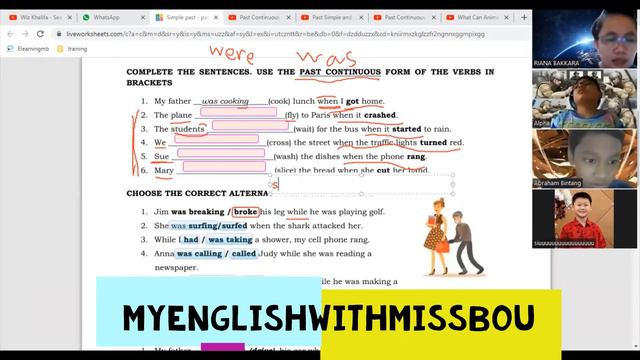 UNDERSTANDING PAST CONTINUOUS TENSE смотреть онлайн