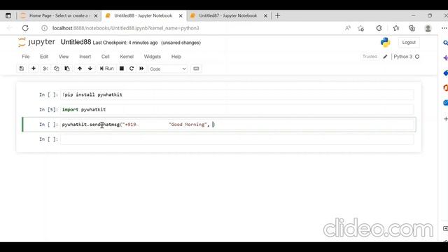 Automate Sending WhatsApp Messages with Python смотреть онлайн