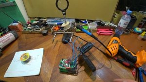 BMS-5s. 18вольтовый шуруповёрт-УСТАНОВКА балансировочного модуля