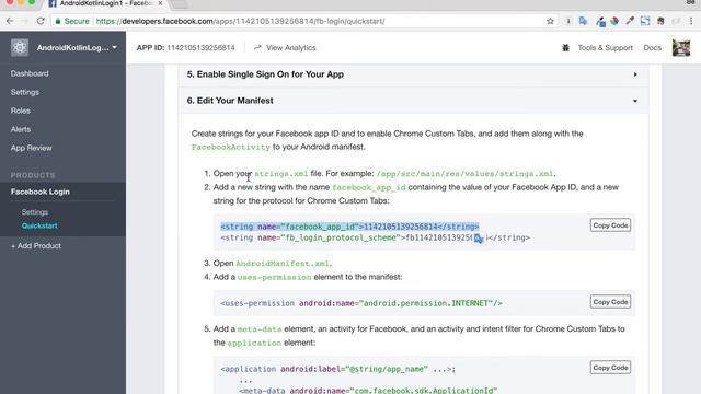 Android Kotlin Login Facebook With Facebook SDK step by step смотреть онлайн