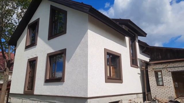 Как выглядит идеально нанесенная штукатурка Короед? смотреть онлайн