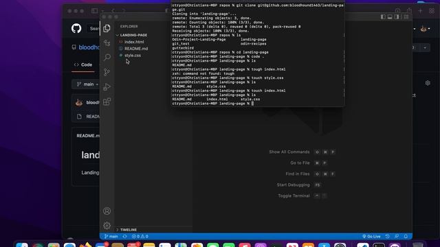 git clone repository and GitHub смотреть онлайн