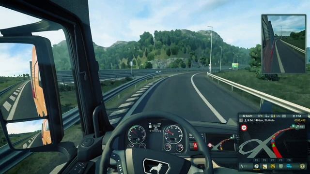 Euro Truck Simulator 2 / City Rain City Sleep - The Eastern Plain смотреть онлайн