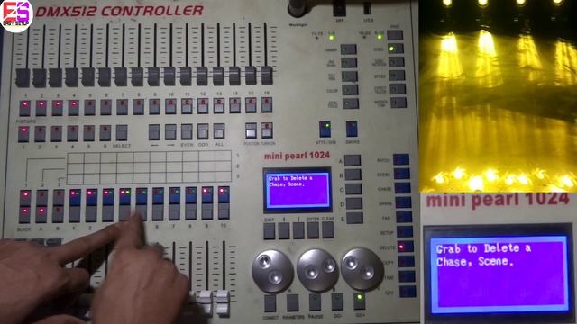 How to save palette in mini pearl 1024//mini pearl tutorial & easy chase led par light in dmx 512 смотреть онлайн