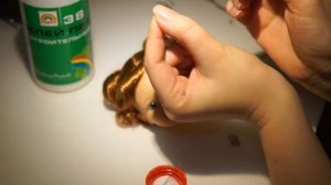 Как приклеить ресницы куклам. На примере куклы Паола Рейна (Paola Reina)