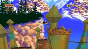 Pandemonium PC gameplay. (HQ). Level 1 - Skull Fortress.